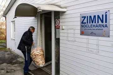 V mrazech na ulici zůstat nemusí. Noclehárny pro lidi bez domova mají zatím dostatek míst