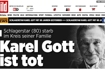 „Danke für Die Biene Maja.“ Zahraniční média se loučí s Karlem Gottem