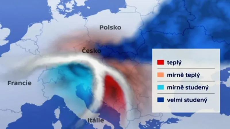 Tlaková níže Xandra
