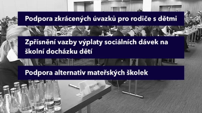 Podpora rodin s dětmi v režii ODS
