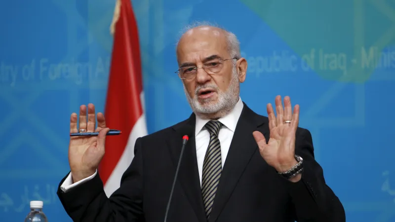 Irácký ministr zahraničí Ibráhím Džaafarí
