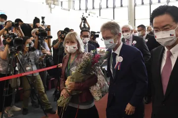 „Jde o historickou návštěvu,“ zhodnotil Vystrčil svou cestu na Tchaj-wan. Poděkoval i za pomoc při pandemii