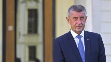Andrej Babiš (ANO) na Pražském hradě