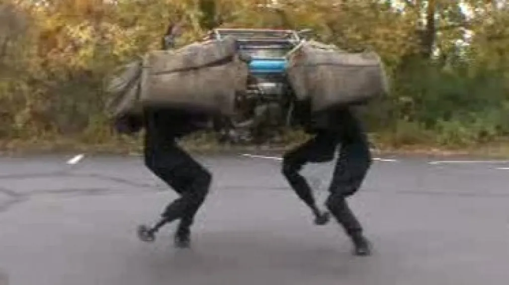 Vojenský robot BigDog
