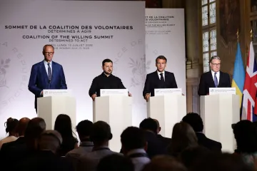 Devět evropských zemí založilo s Ukrajinou koalici antibalistické obrany