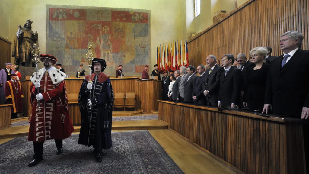 Jmenování profesorů v Karolinu