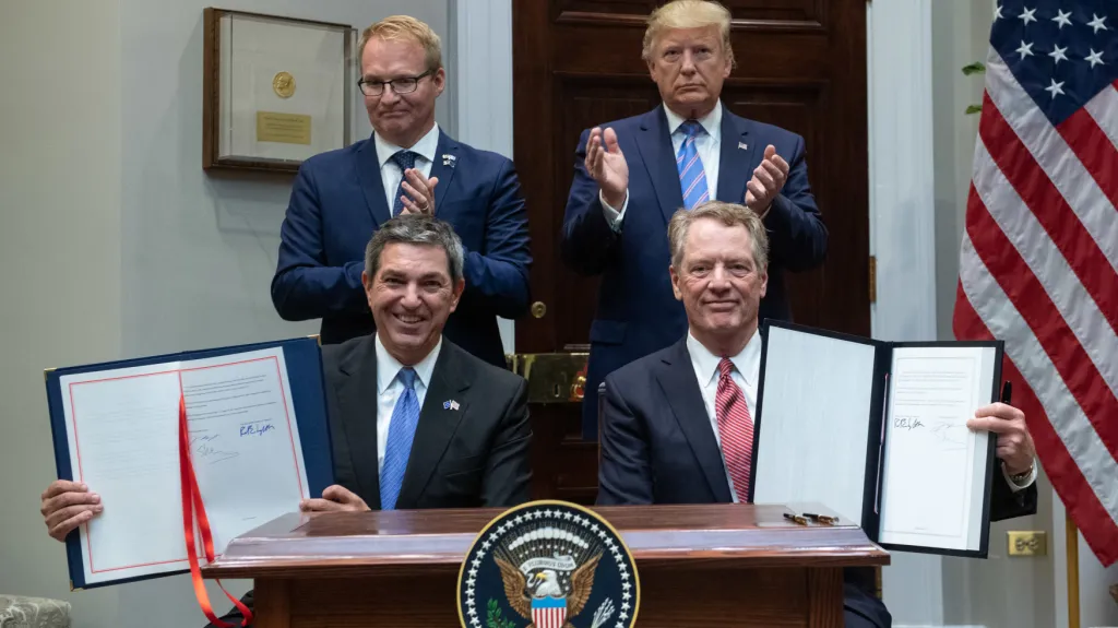 V Bílém domě byla podepsána dohoda o zvýšení bezcelního exportu amerického hovězího do EU