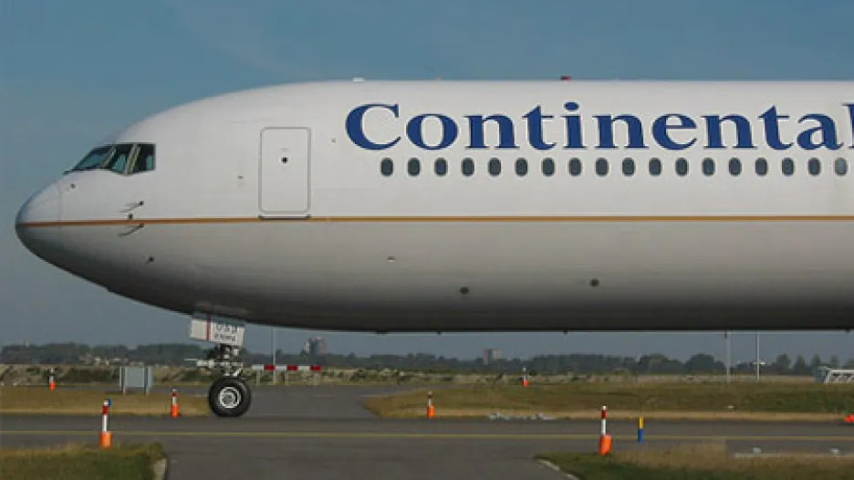 Letadlo Continental Airlines