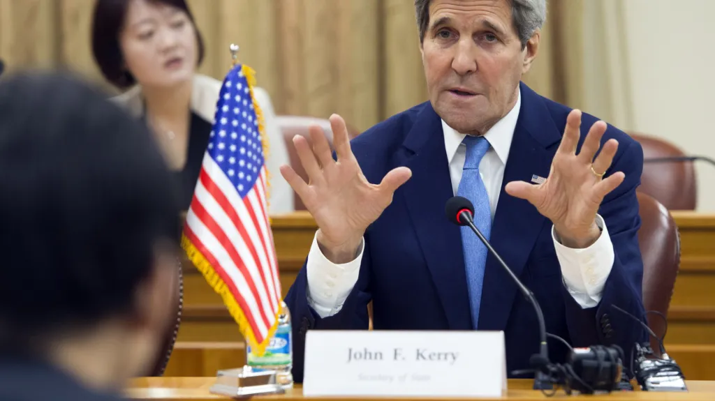 Šéf americké diplomacie John Kerry na návštěvě v Jižní Koreji