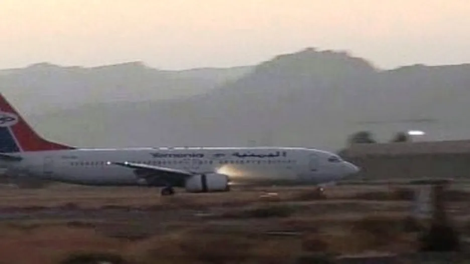 Letadlo jemenské letecké společnosti