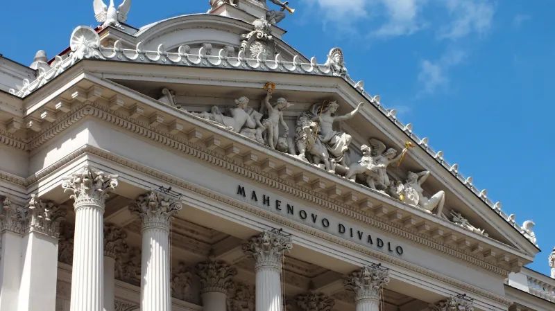 Sochařská výzdoba Mahenova divadla