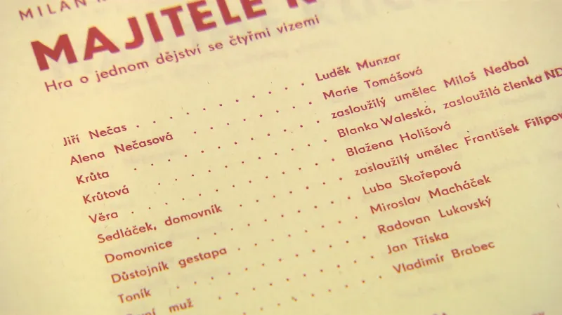 Hvězdné obsazení Kunderových Majitelů klíčů