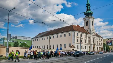 Pouť smíření v Brně