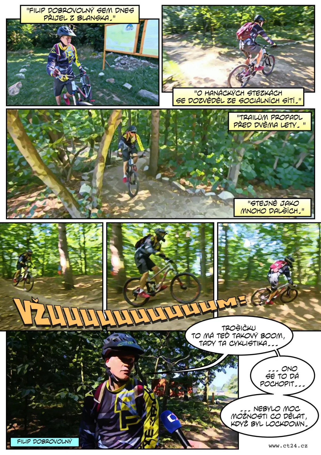 Terénní cyklistika láká čím dál více lidí. V Česku vznikají nové tratě