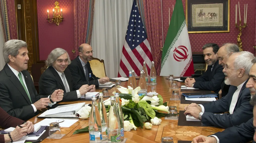 Schůzka íránské a americké diplomacie