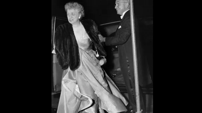 Harry Truman se svou manželkou Elizabeth