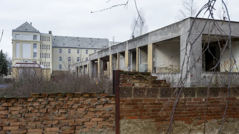 Biskupské gymnázium Krupka po opravě