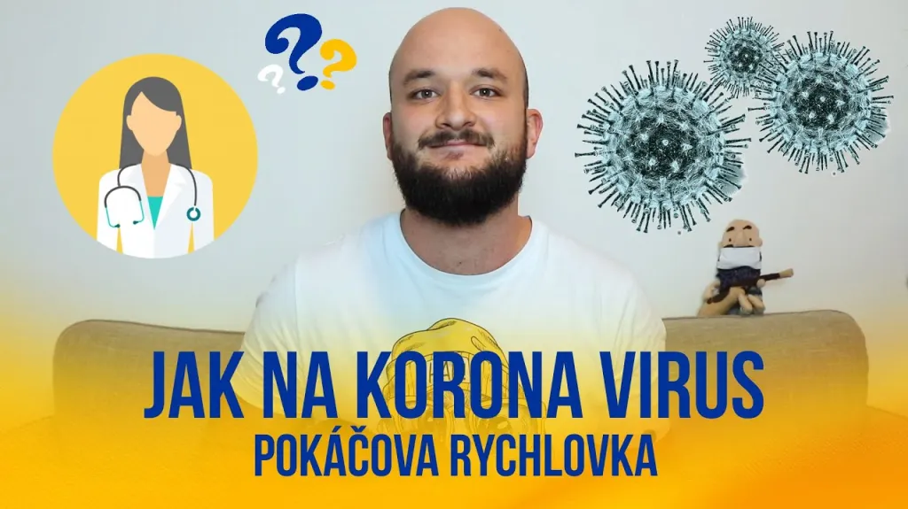Pokáč v klipu Jak na koronavirus