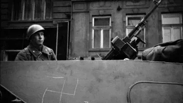 Z výstavy Sovětská invaze - srpen 1968 na Staroměstské radnici