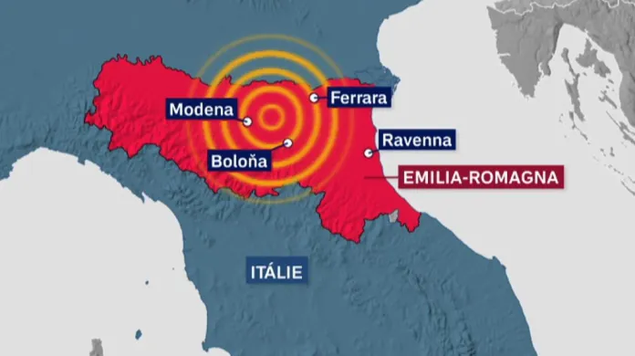 Zemětřesení v Itálii