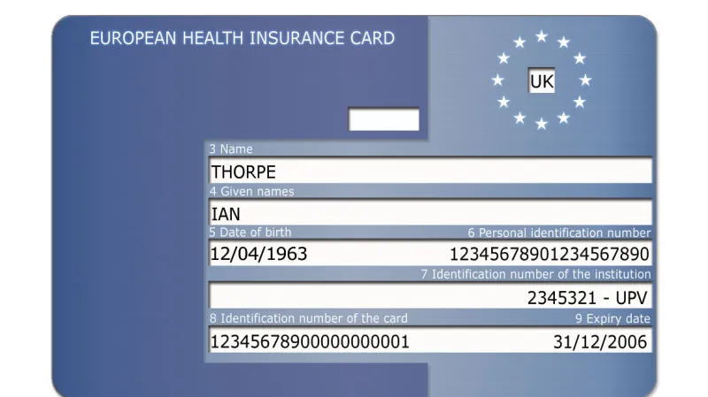 Evropský průkaz pojištěnce