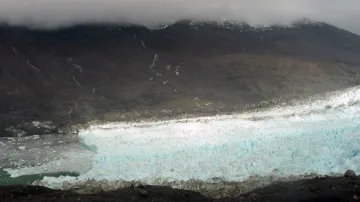 Chilský ledovec v Patagonii Jorge Montt