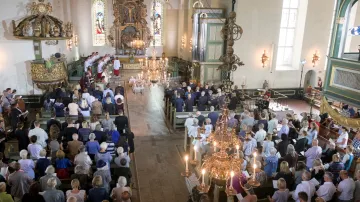 Vzpomínková bohoslužba v katedrále norské metropole