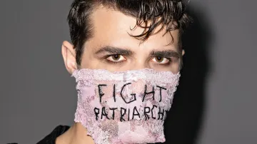 Plakát ke hře Feminista