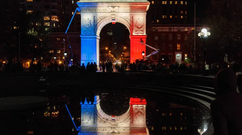 New York ve francouzských barvách