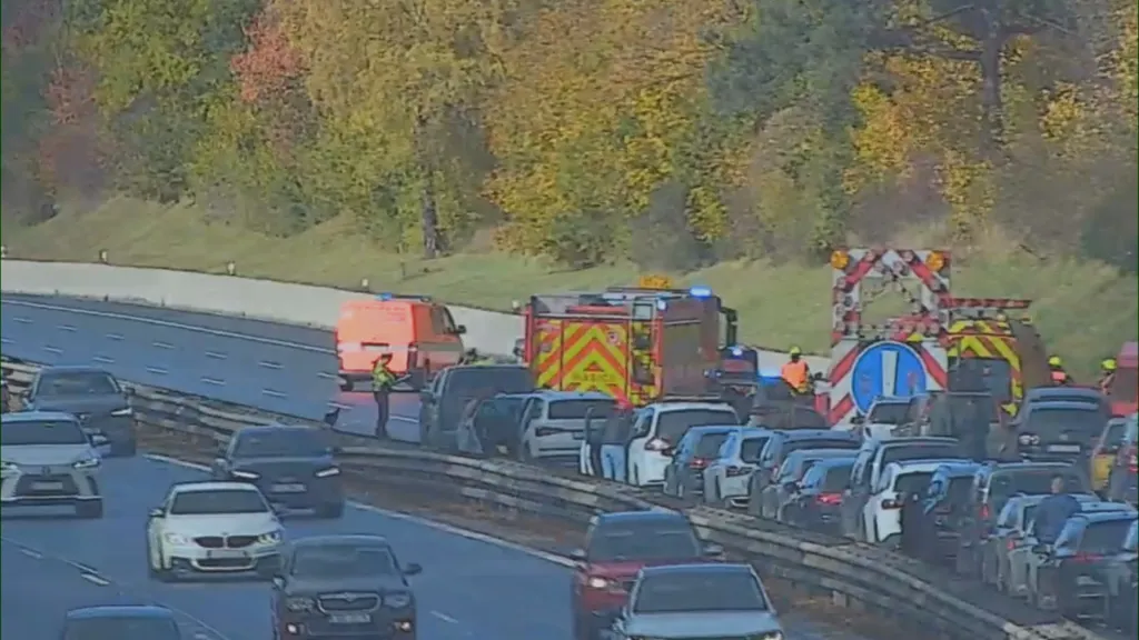 Nehoda na dálnici D1