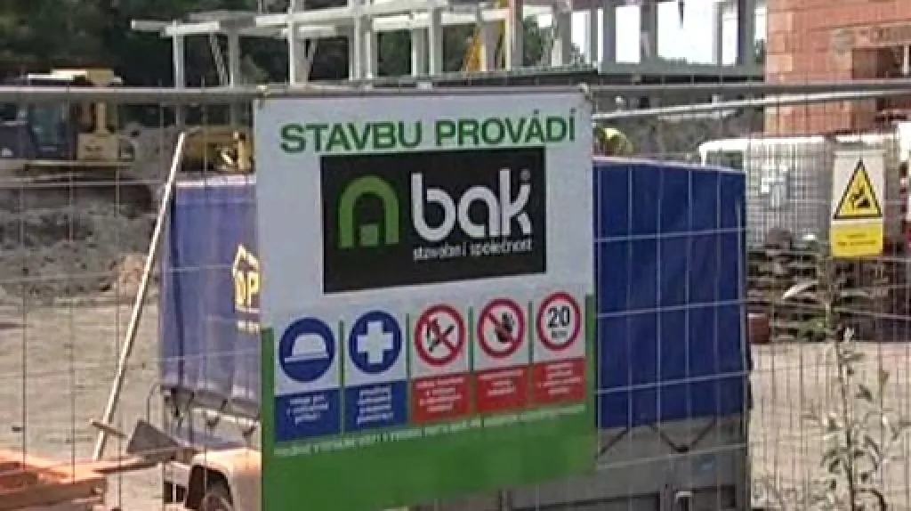 Staveniště firmy BAK