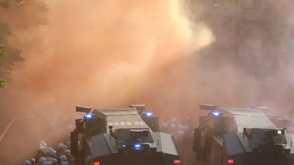 Demonstrace v Hamburku