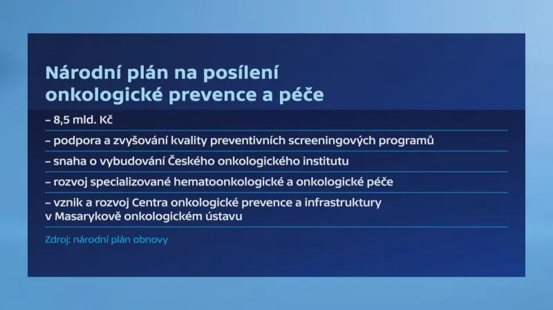 Národní plán na posílení onkologické prevence a péče