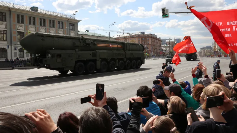 Vojenská přehlídka v Moskvě