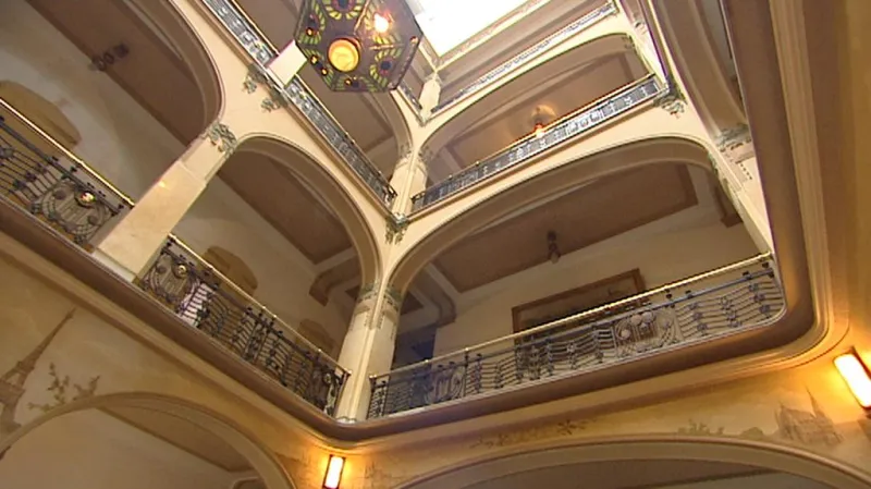 Interiér hotelu Šroubek - Evropa