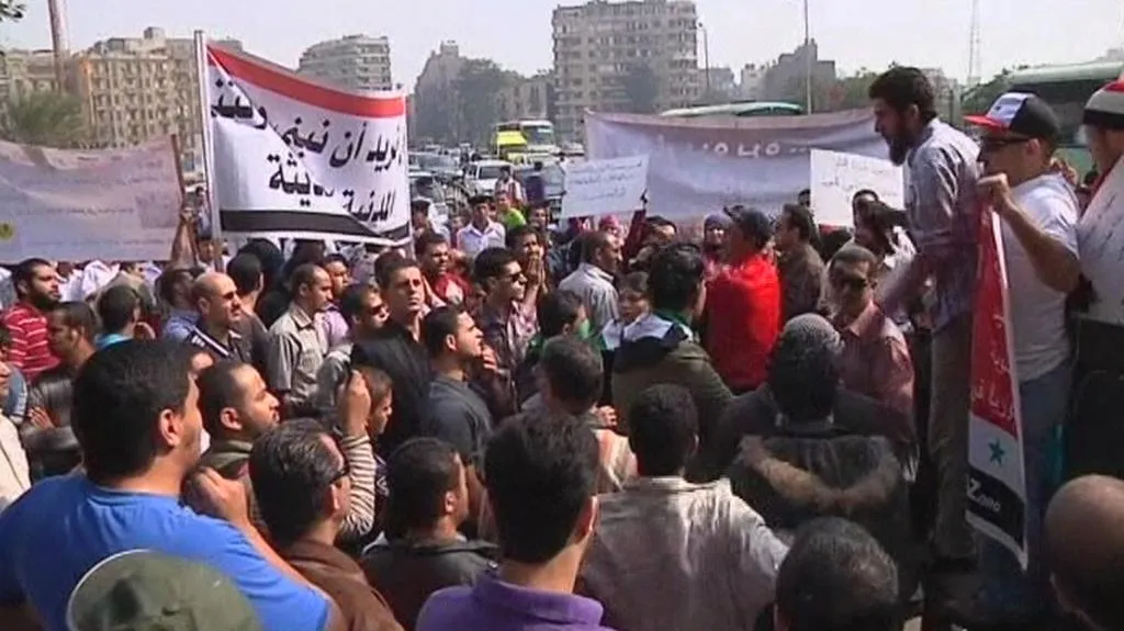 Protesty v Sýrii