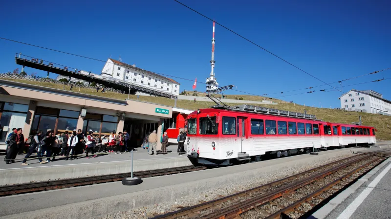 Vlak na Rigi