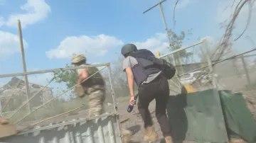 Štáb ČT v Makarivce