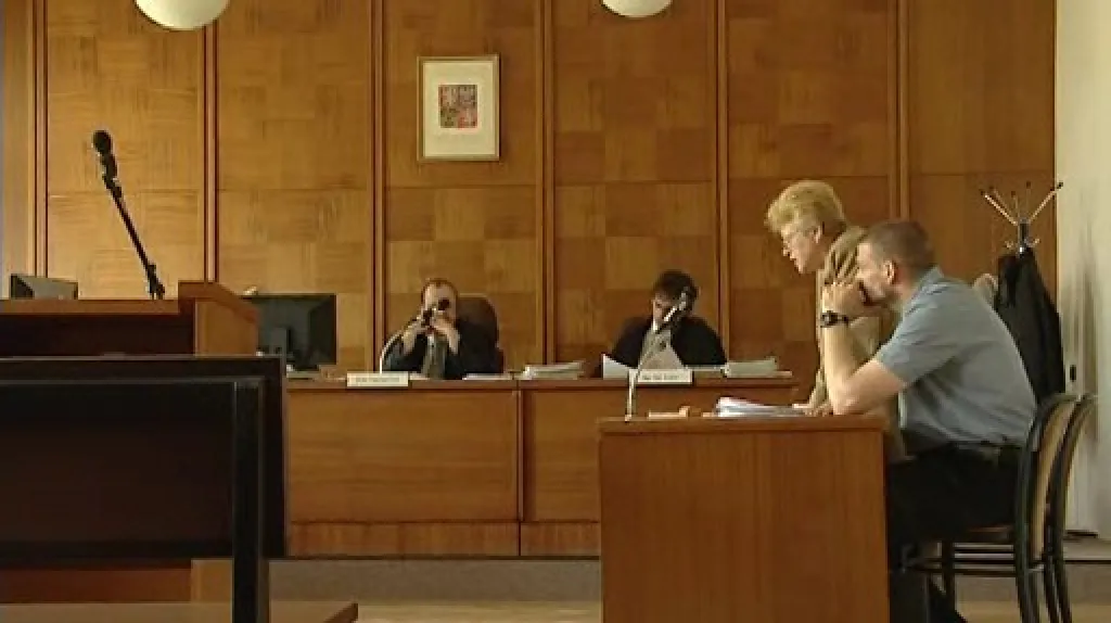 Policista Josef Srnský u soudu