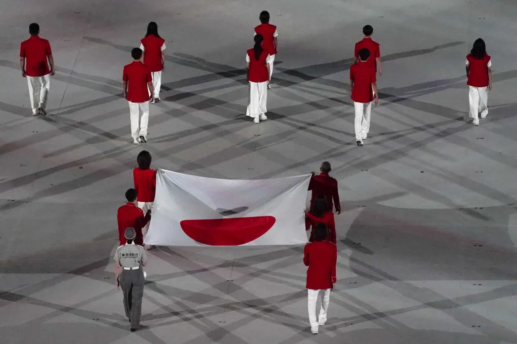 Slavnostní zahájení letních olympijských her v Tokiu