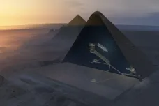 Útroby pyramid odhalené kosmickým zářením. Archeologie se stala v roce 2017 high-tech oborem