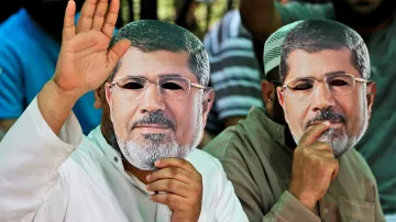 Demonstrace na podporu Mursího v Egyptě