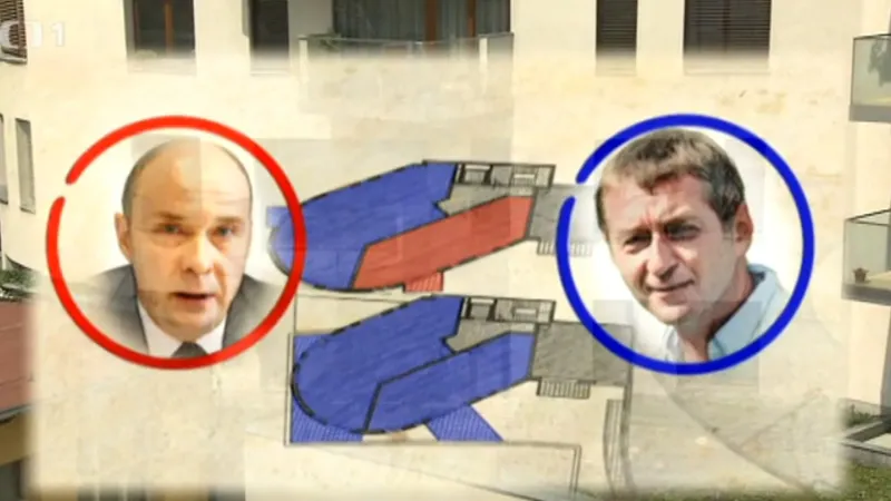 Sousedi Libor Grygárek a Roman Janoušek