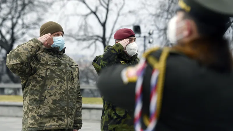 Valerij Zalužnyj a Aleš Opata na Vítkově