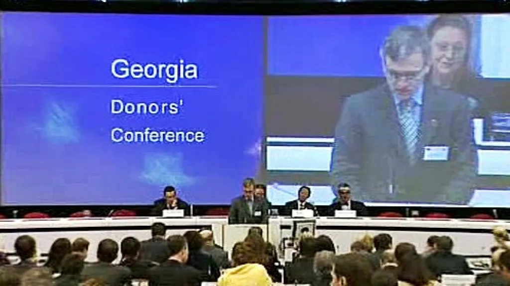 Dárcovská konference pro Gruzii