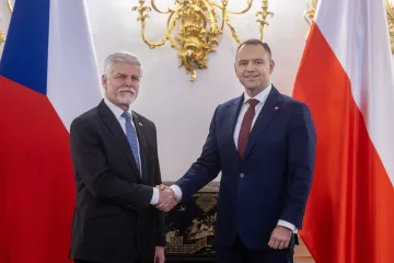 Sdílíme pohled na Rusko jako na nejzásadnější hrozbu, řekl Pavel po jednání s Nawrockým