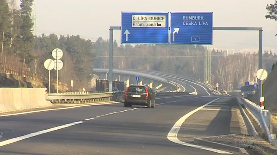 Silnice u České Lípy