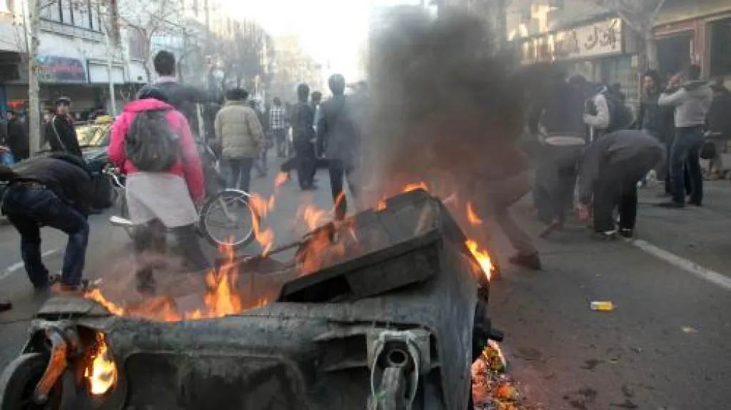 Protesty v Teheránu