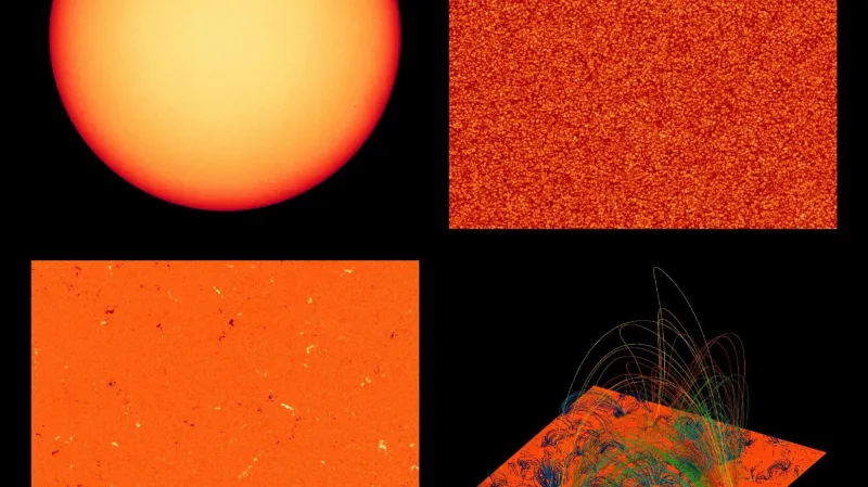 Slunce pozorované přístroji sondy Solar Orbiter