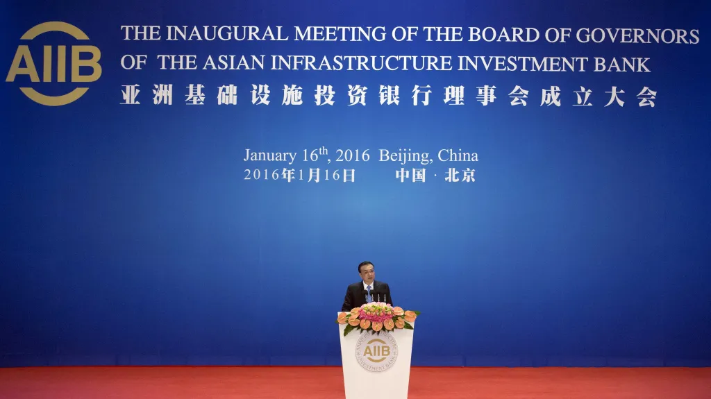 Čína otevřela novou mezinárodní banku AIIB
